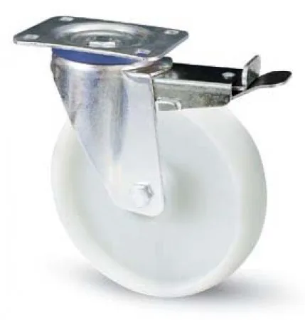 Castors for the food industry