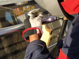 Stainless steel pipework installation and welding