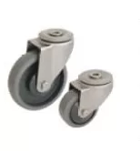 Stainless steel swivel castors, KJX WTE series