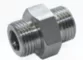 Stainless steel nipple ½’’ with external threads