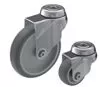 Stainless steel swivel castors, MX series