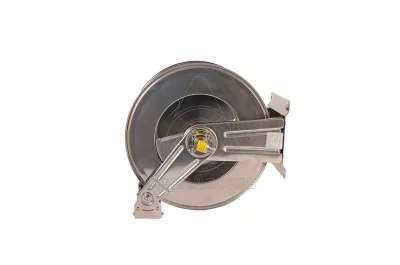 Stainless steel automatic hose reel for 25 m of ½’’ hose