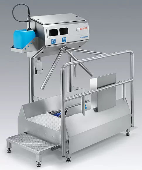 Hygienic passage station DLSO-HD+EK 800