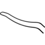 Ergo steel double sharpening rod