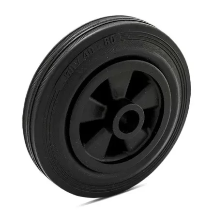 Rubber-tyred castor PG 80