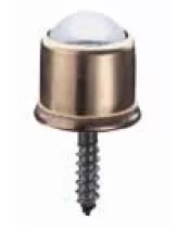 Galvanised support with wood screw