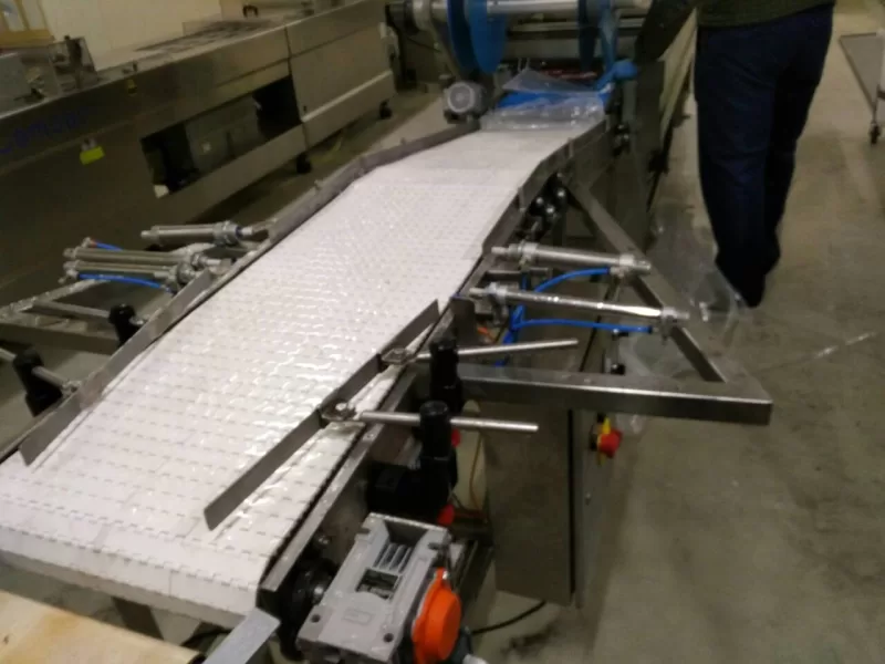 Conveyors with a modular belt